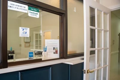 front desk at Spring Hope Family Dentistry in Spring Hope, NC