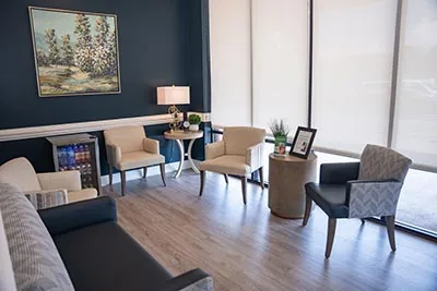 photo of the waiting room at Spring Hope Family Dentistry